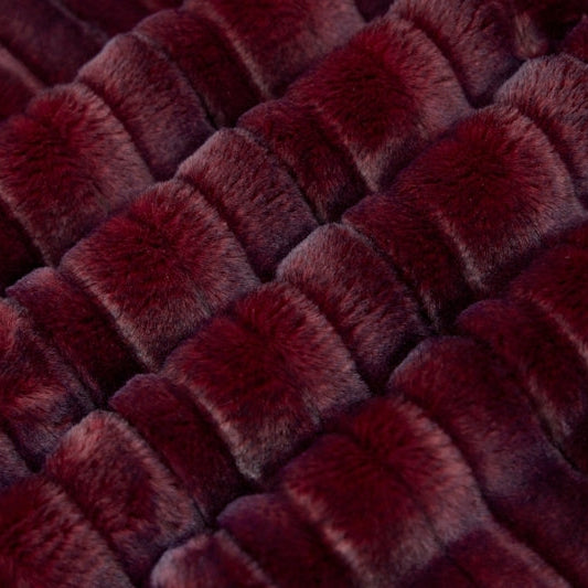 Cherry Cola" Luxe Cuddle Glazed Vienna Fabric per yard