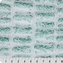 Jade Mist Luxe Cuddle Iced Milan 58"/60" Fabric per yard