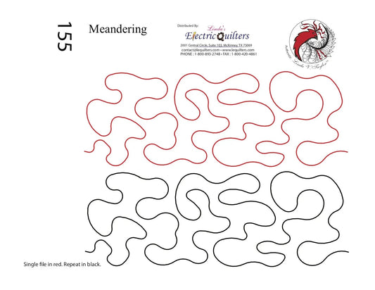 155A Meandering Pantograph by Linda V. Taylor