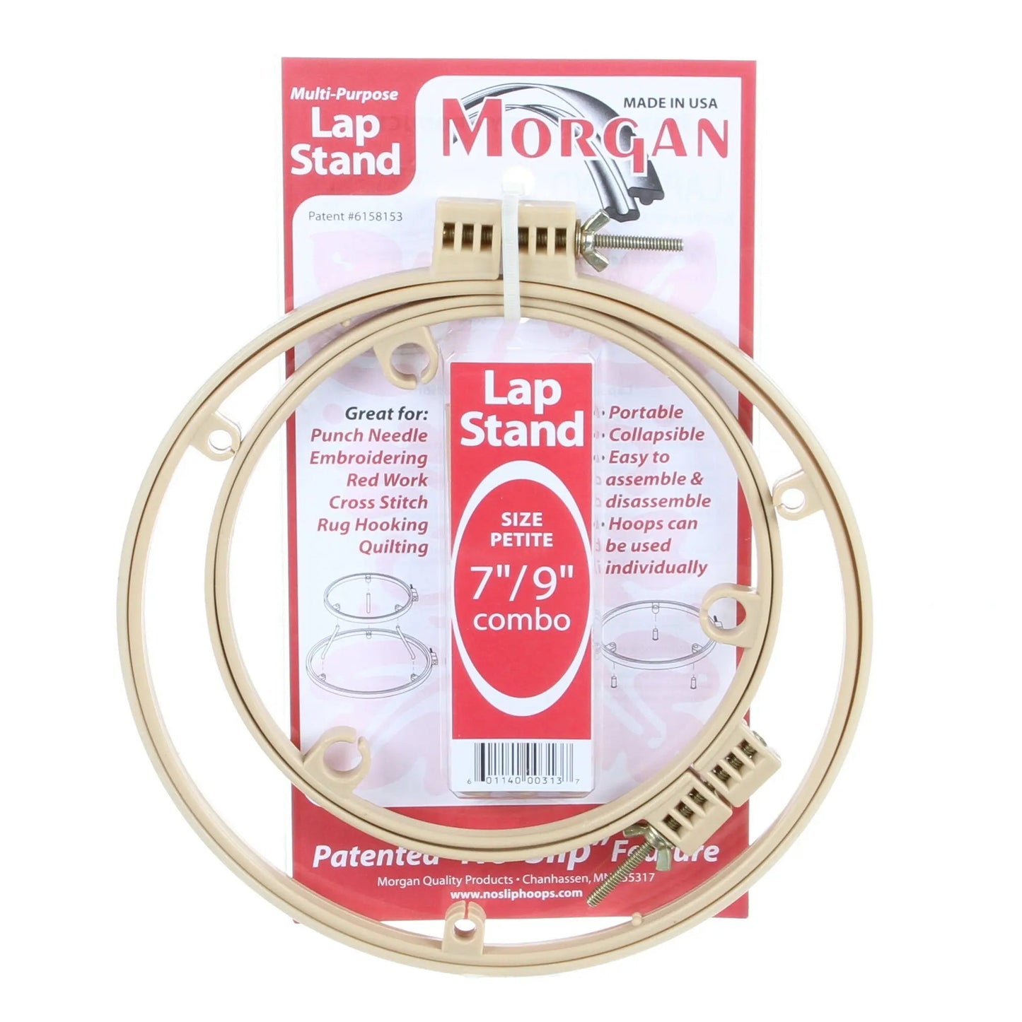 Lap Stand with 7in/9in Petite Hoop Combo
