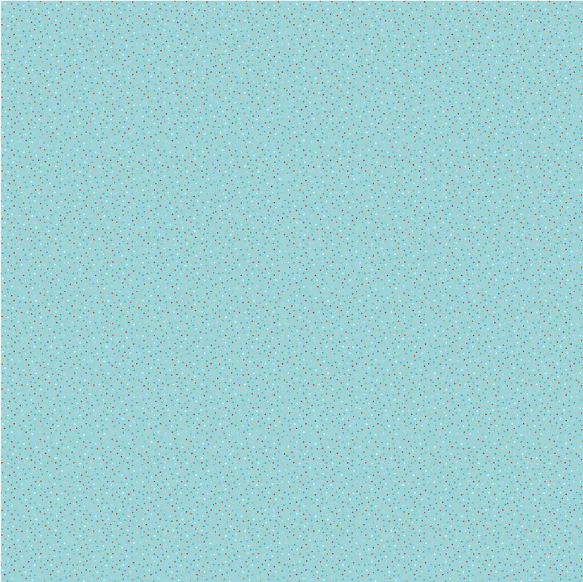 Light Blue Teal Lagoon Cotton 44"/45" Fabric Per Yard
