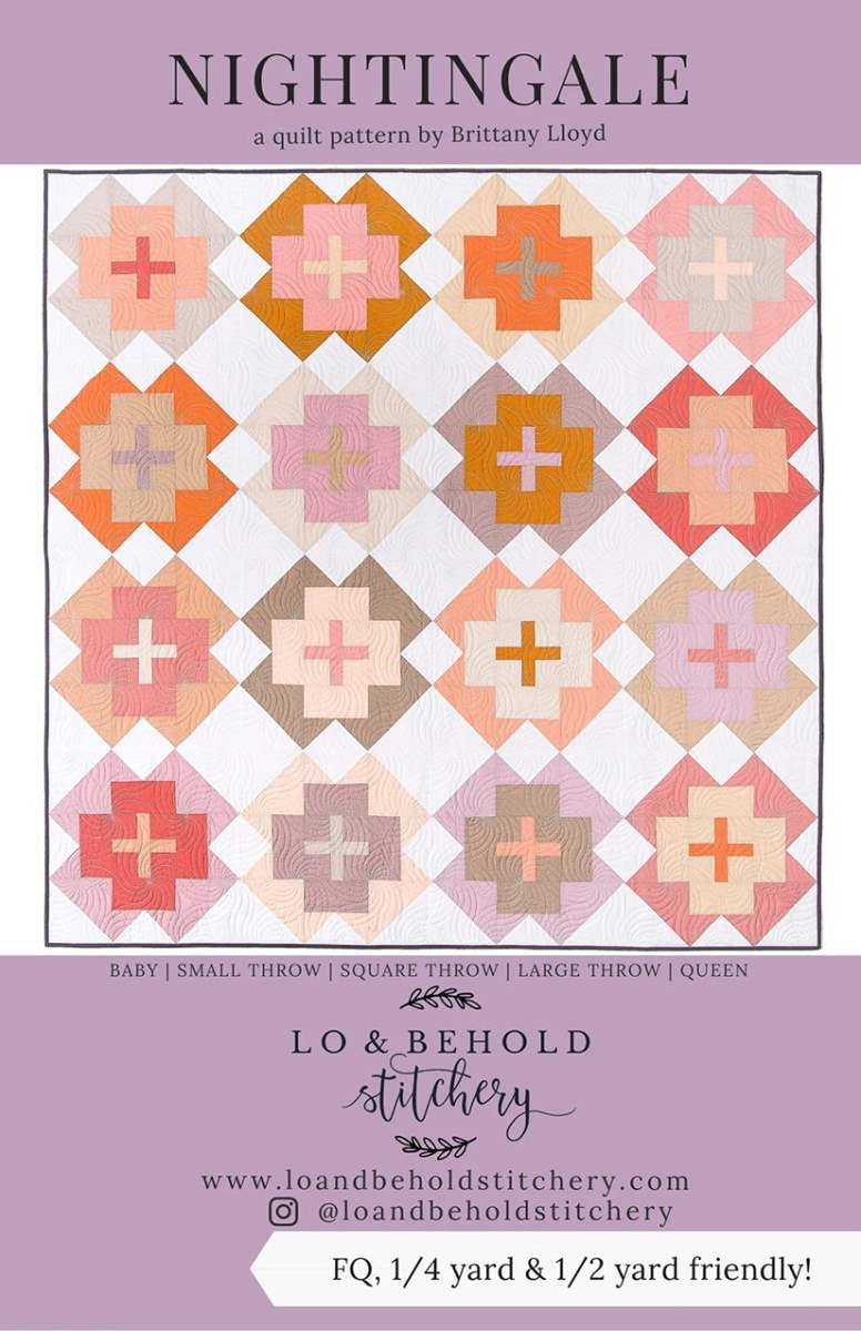 Lo & Behold Stitchery Nightingale Quilt Pattern