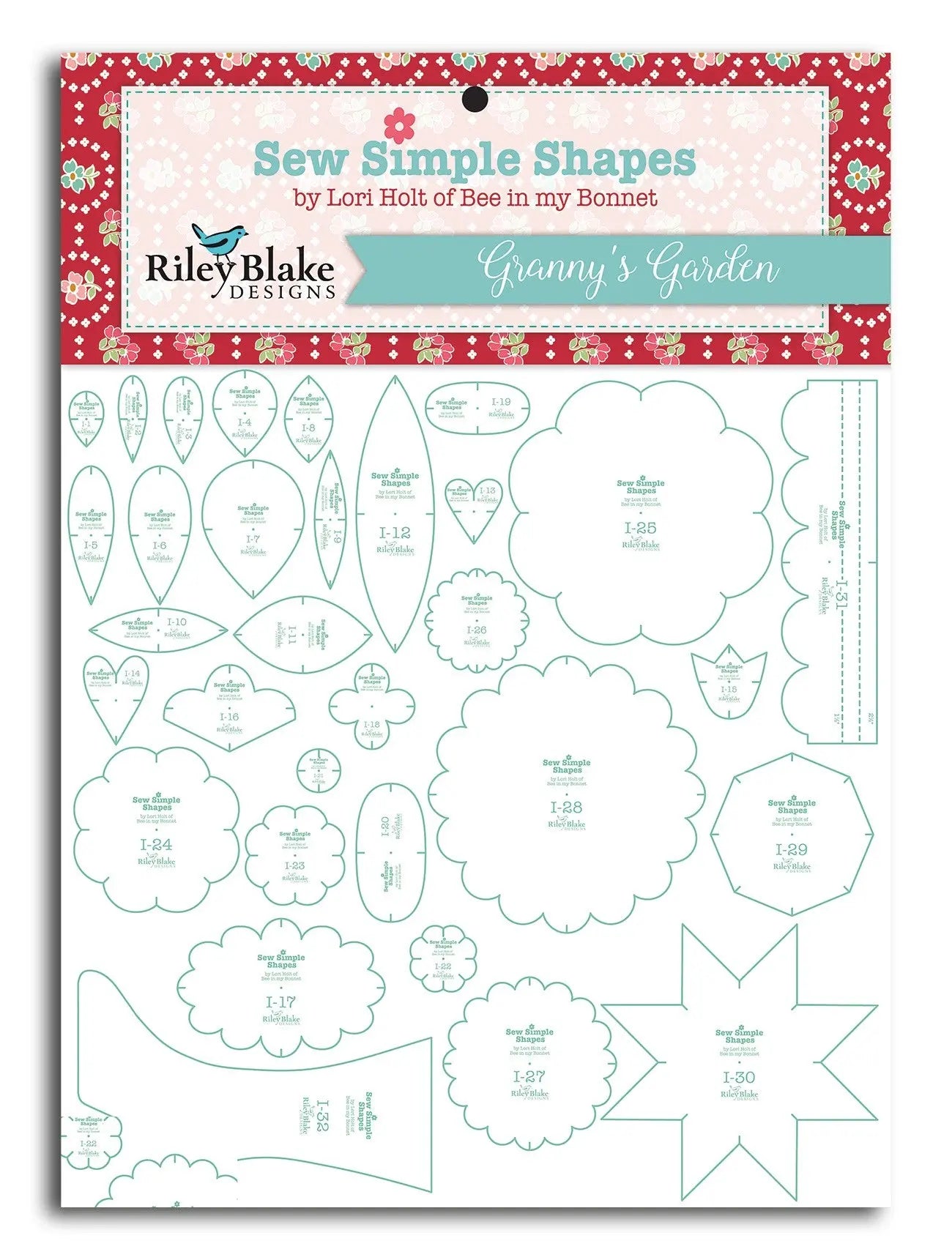 Lori Holt Granny's Garden Sew Simple Shapes