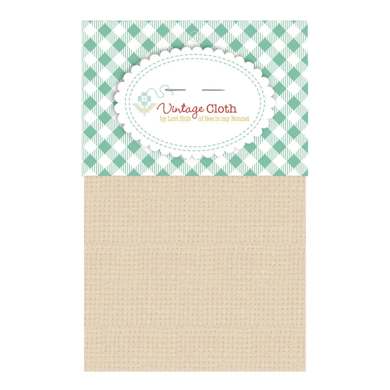 Lori Holt Vintage Cloth 17in x 17in Buttermilk