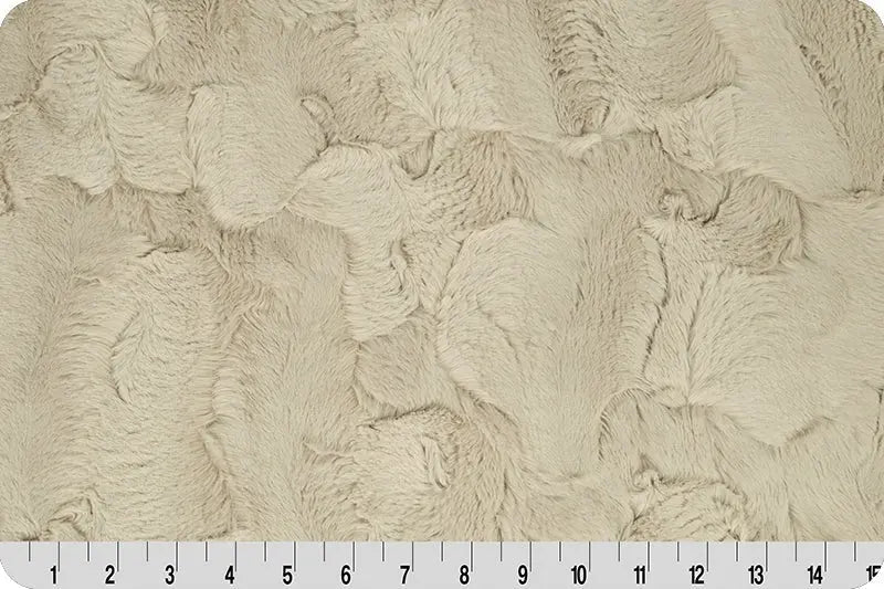Luxe Cuddle Hide Champagne Fabric - ( 3/4 Yard Pack )