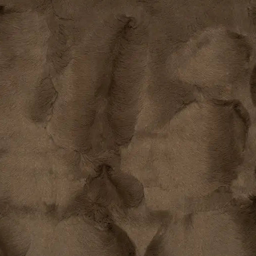 Luxe Cuddle Hide Truffle Fabric - ( 3/4 Yard Pack )