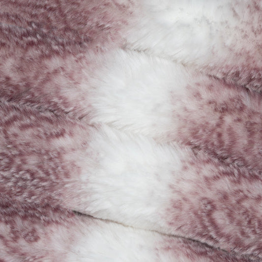 Black Cherry Luxe Cuddle Arctic Chinchilla 58"/60" Fabric per yard