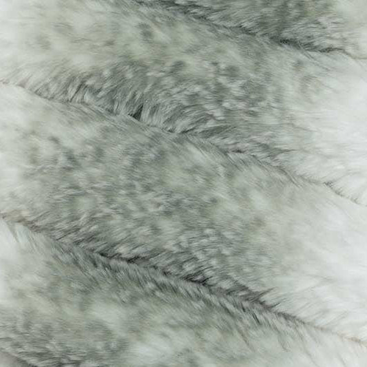 Ivy Luxe Cuddle Arctic Chinchilla Fabric per yard