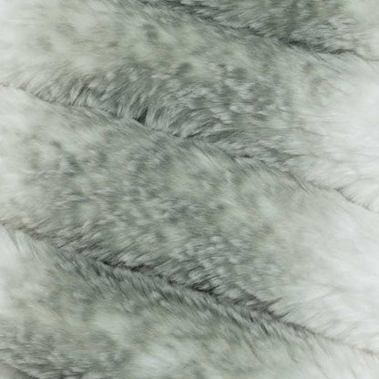Ivy Luxe Cuddle Arctic Chinchilla Fabric per yard