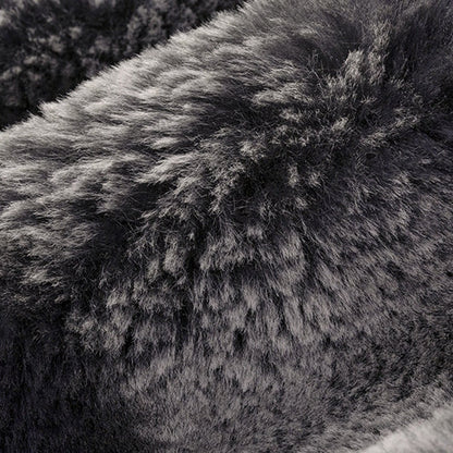 Black Luxe Cuddle Arctic Chinchilla 58"/60" Fabric per yard