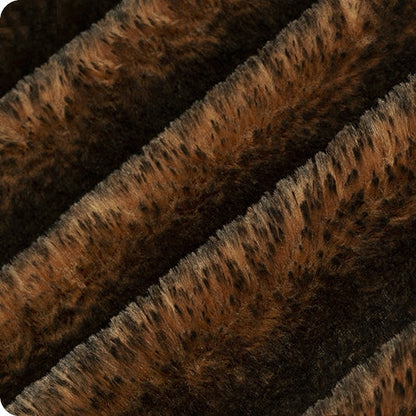Luxe Cuddle Arctic Fox French Roast" 58"/60" Fabric per yard