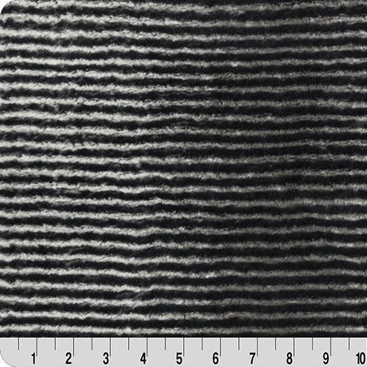 Black Luxe Cuddle Arctic Owl 58"/60" Fabric per yard