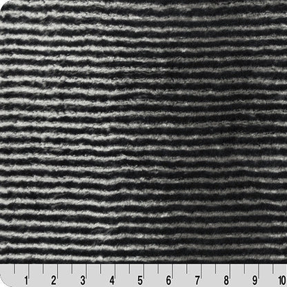 Black Luxe Cuddle Arctic Owl 58"/60" Fabric per yard