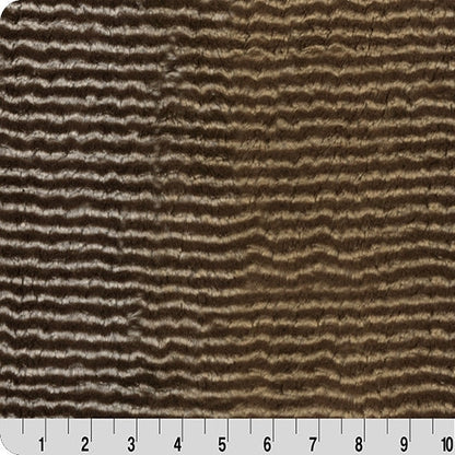 Caramel Luxe Cuddle Arctic Owl 58"/60" Fabric per yard