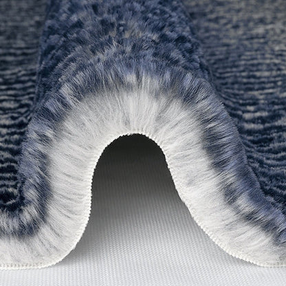 Navy Luxe Cuddle Arctic Owl 58"/60" Fabric per yard