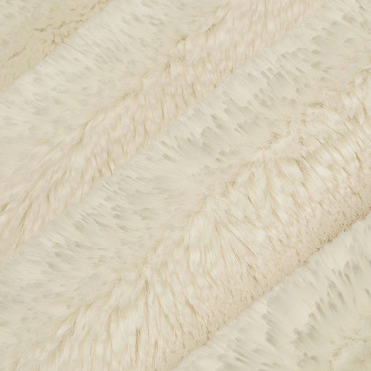 Luxe Cuddle Arctic Rabbit Natural 58"/60" Fabric per yard