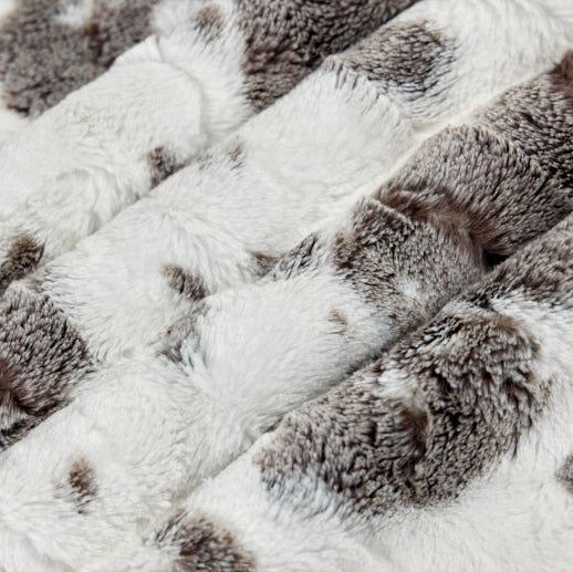 Chocolate Luxe Cuddle Baby Calf 58"/60" Fabric per yard