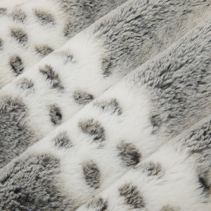 Gunmetal Luxe Cuddle Alaskan Bunny 58"/60" Fabric per yard