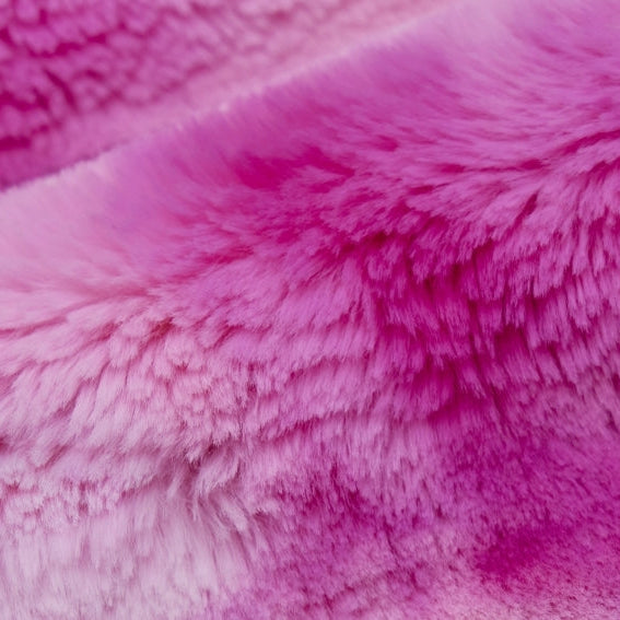 Cerise Luxe Cuddle Fusion Bunny 58"/60" Fabric per yard