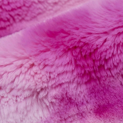 Cerise Luxe Cuddle Fusion Bunny 58"/60" Fabric per yard