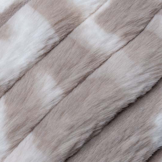 Coconut Cream Luxe Cuddle Bunny Jungle Cat 58"/60" Fabric per yard