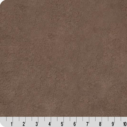 Luxe Cuddle Bunny Lush Truffle 58"/60" Fabric per yard