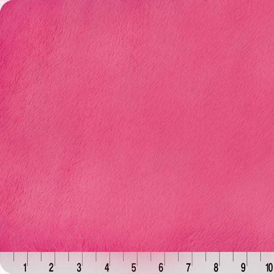 Luxe Cuddle Bunny Fuchsia 58"/60" Fabric per yard