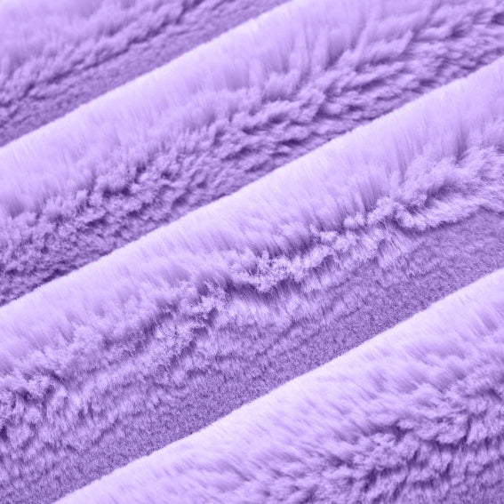 Luxe Cuddle Bunny Lavender 58"/60" Fabric per yard