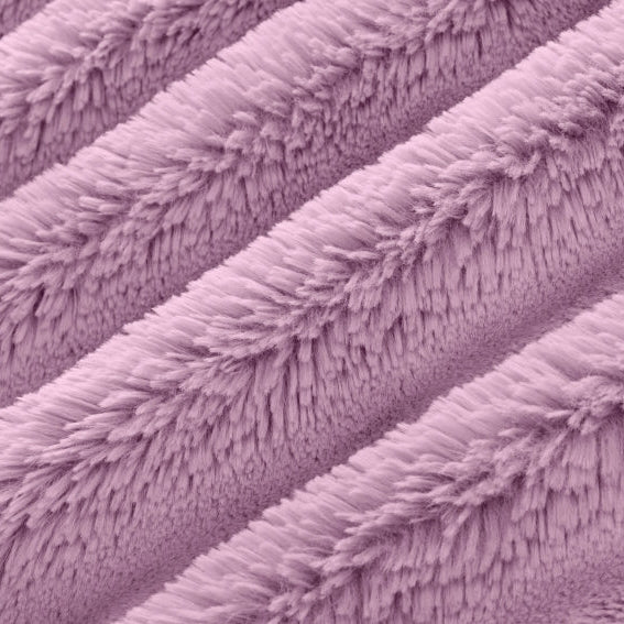 Luxe Cuddle Bunny Misty Mauve 58"/60" Fabric per yard