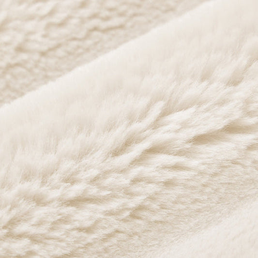 Luxe Cuddle Bunny Pearl 58"/60" Fabric per yard