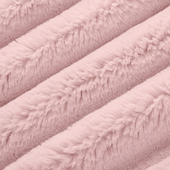 Luxe Cuddle Bunny Rosewater 58"/60" Fabric per yard