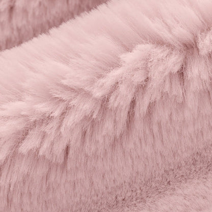 Luxe Cuddle Bunny Rosewater 58"/60" Fabric per yard