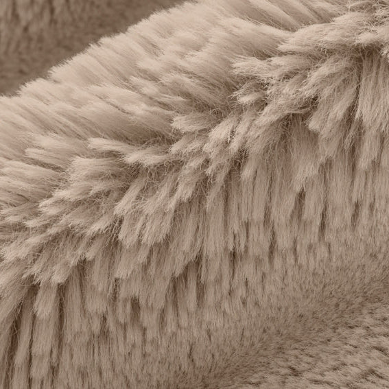 Luxe Cuddle Bunny Simply Taupe 58"/60" Fabric per yard