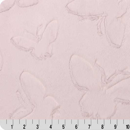 Luxe Cuddle Butterfly Tutu Pink 58" - 60" Fabric per yard