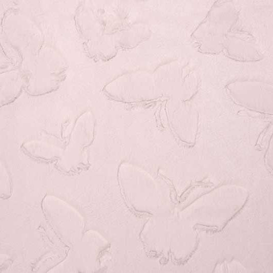 Luxe Cuddle Butterfly Tutu Pink 58" - 60" Fabric per yard