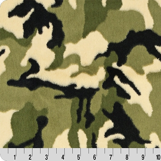 Army Luxe Cuddle Camo 58"/60" Fabric per yard