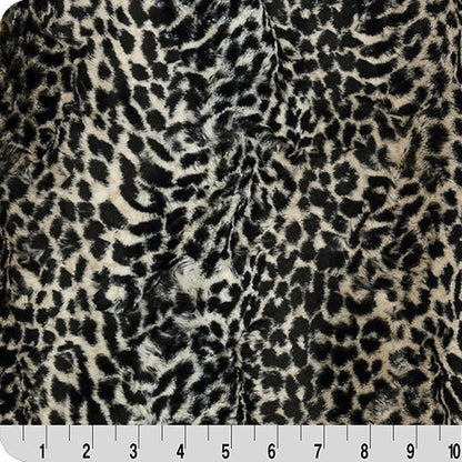 Taupe Luxe Cuddle Cheetah 58"/60" Fabric per yard