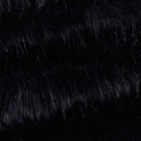 Luxe Cuddle Dreamy Black 58"/60" Fabric per yard