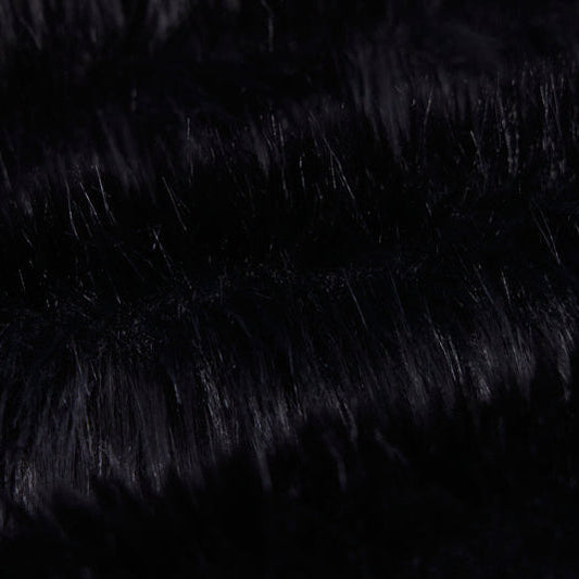 Luxe Cuddle Dreamy Black 58"/60" Fabric per yard