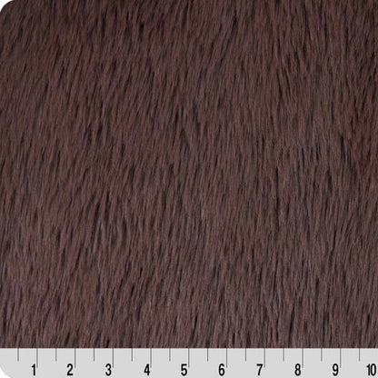 Luxe Cuddle Dreamy Brown 58"/60" Fabric per yard