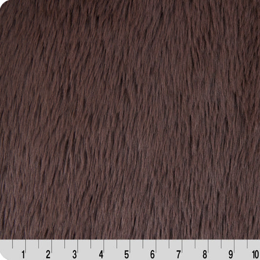 Luxe Cuddle Dreamy Brown 58"/60" Fabric per yard