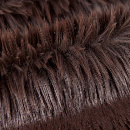Luxe Cuddle Dreamy Brown 58"/60" Fabric per yard