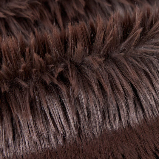 Luxe Cuddle Dreamy Brown 58"/60" Fabric per yard