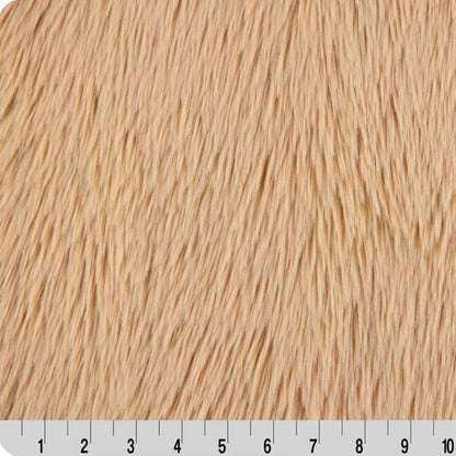 Luxe Cuddle Dreamy Camel 58"/60" Fabric per yard