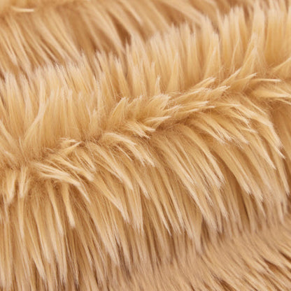Luxe Cuddle Dreamy Camel 58"/60" Fabric per yard