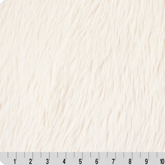 Luxe Cuddle Dreamy Ivory 58"/60" Fabric per yard