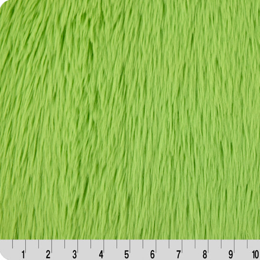 Luxe Cuddle Dreamy Lime 58"/60" Fabric per yard
