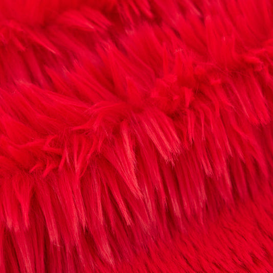 Luxe Cuddle Dreamy Red 58"/60" Fabric per yard