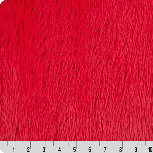 Luxe Cuddle Dreamy Red 58"/60" Fabric per yard