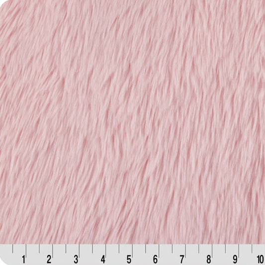 Luxe Cuddle Dreamy Rosewater 58"/60" Fabric per yard